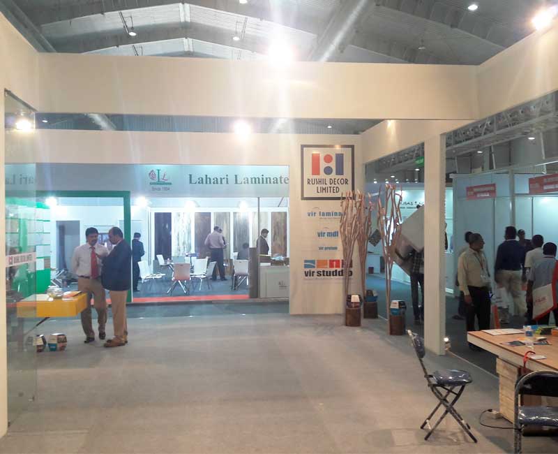 Exhibition Stall Fabrication in India Wood Expo 2016