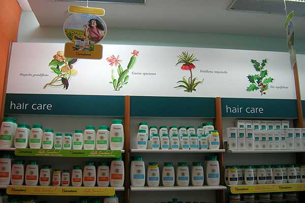 Display Stand Services for Himalaya Herbal Healthcare in Delhi