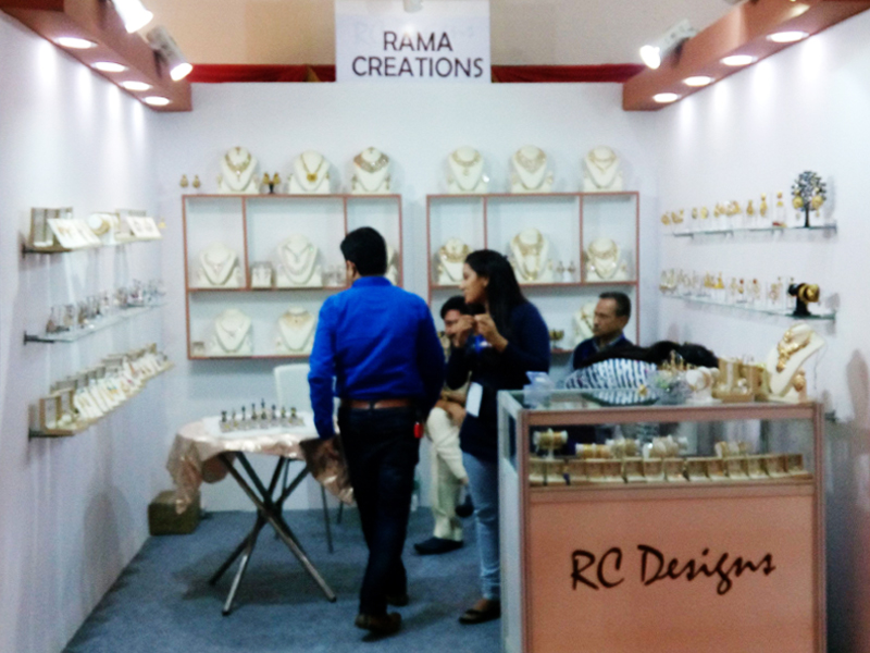 Jewellery Exhibition stall Design Fabrication- Design House
